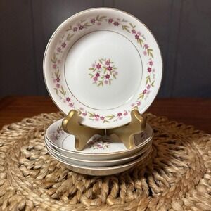 Valmont  China "Essex"  ~ Japan‎ ~ Set of 5 ~ Fruit/Dessert/SauceBowls ~ 5 1/2"